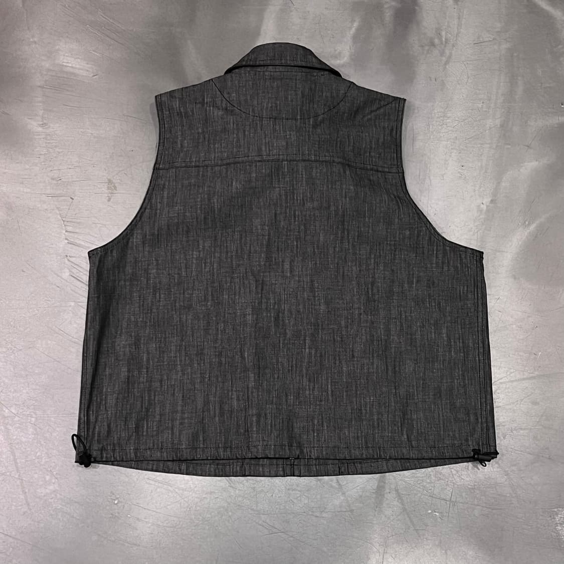  roga 더블 카라 집업 베스트 y16177 상품이미지2