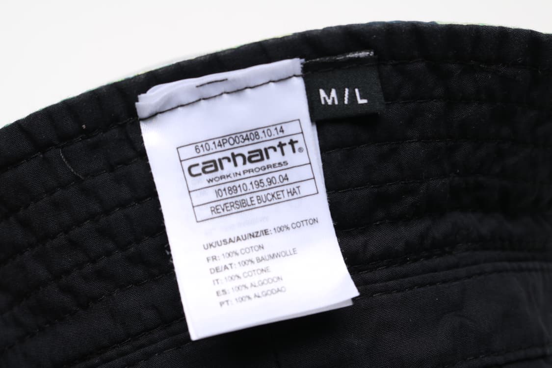 칼하트 X 스타터 리버시블 양면 버킷햇 모자 상품이미지6