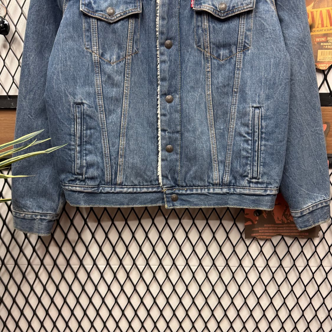 리바이스 타입 3 쉐르파 진청 데님 트러커 자켓 상품이미지4