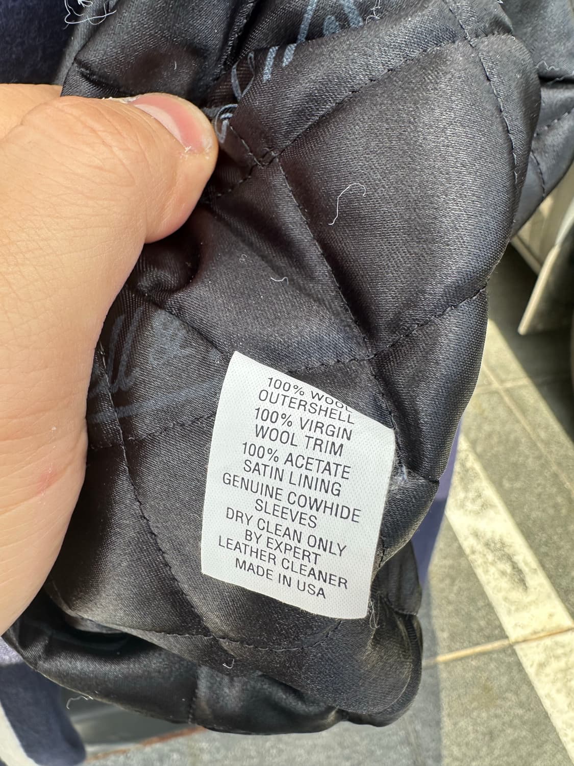 90s 빈티지 미첼앤네스 뉴욕 양키즈 바시티 자켓   상품이미지4