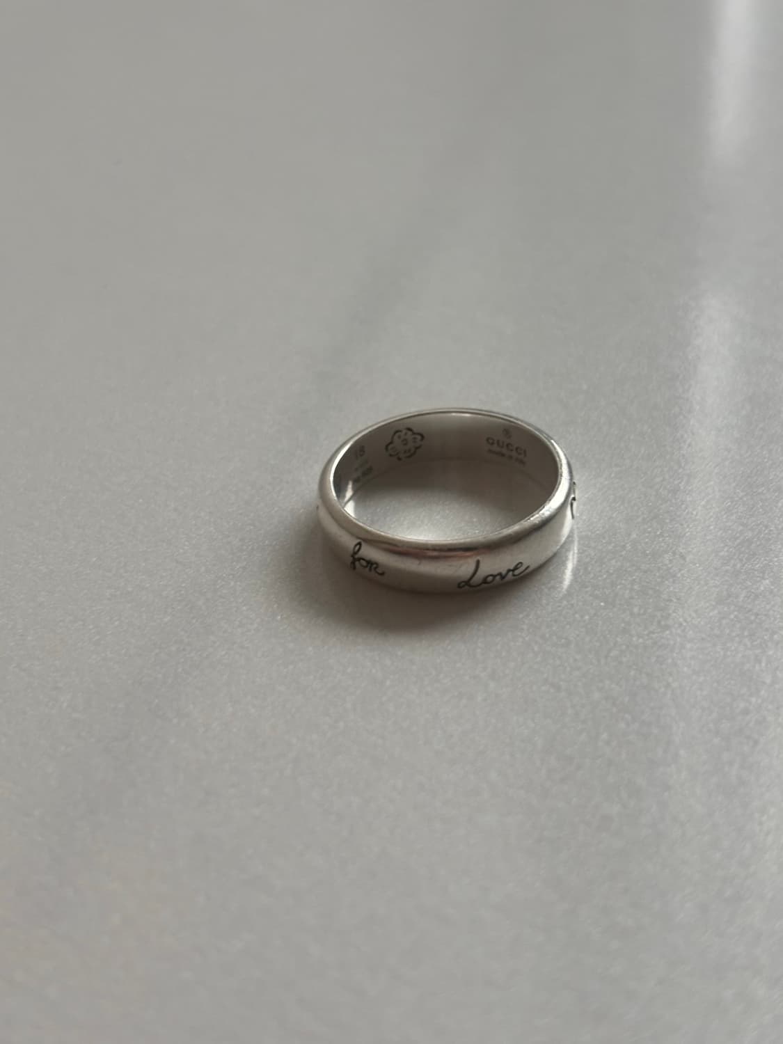 구찌 블라인드포러브 반지 18호 상품이미지3