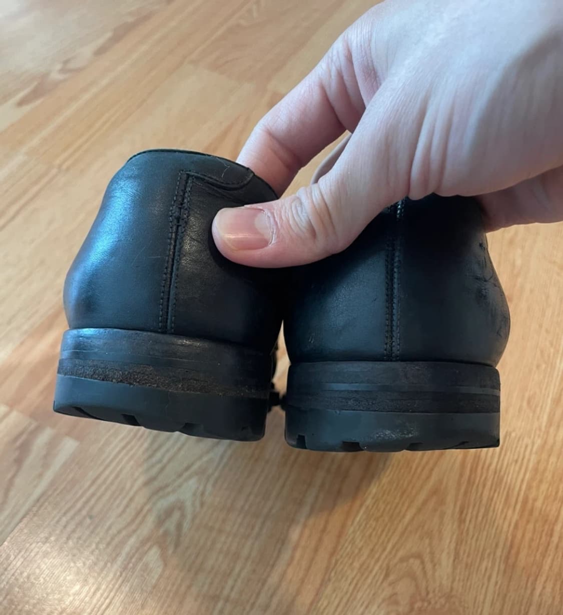 [발렌시아가] 블랙 레더 지퍼 더비 / 42 상품이미지4