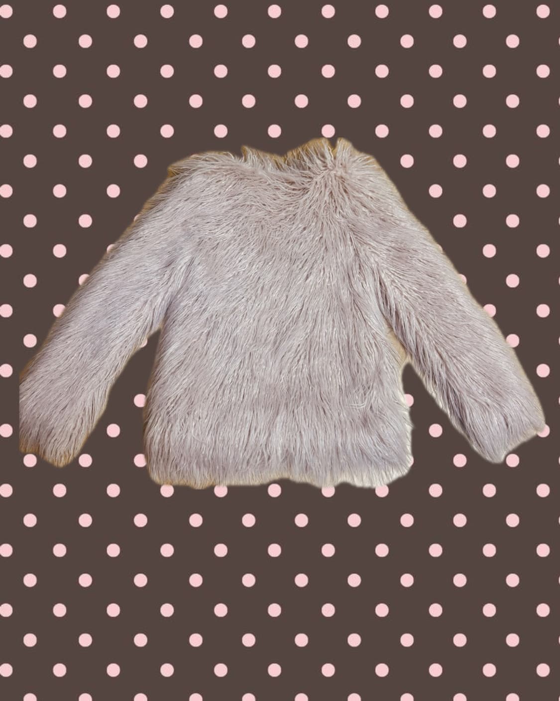 갸루 핑크 퍼자켓 상품이미지2