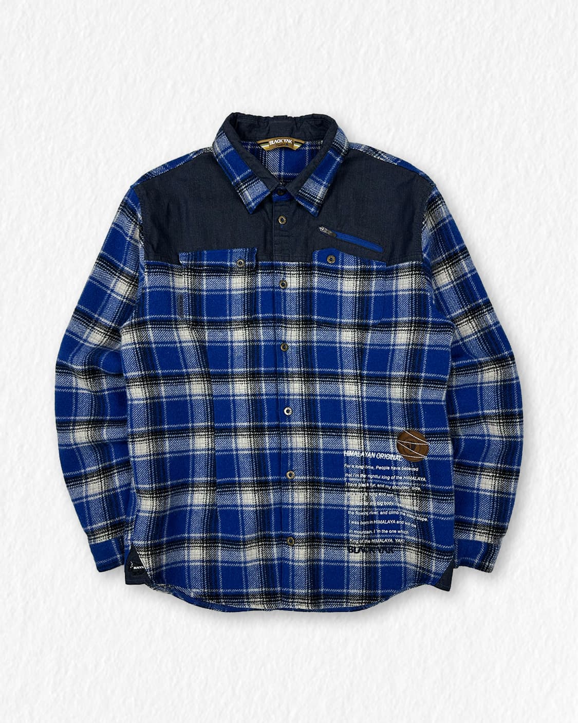 블랙야크 겨울 체크 셔츠 상품이미지1