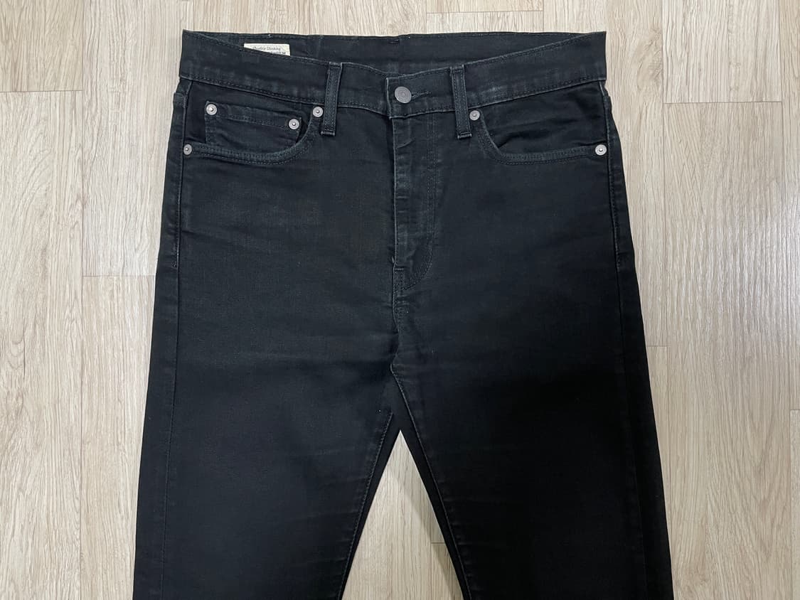 30~31) 리바이스 매장판 빅E 프리미엄 510 슬림핏 블랙진 데님팬츠 상품이미지5