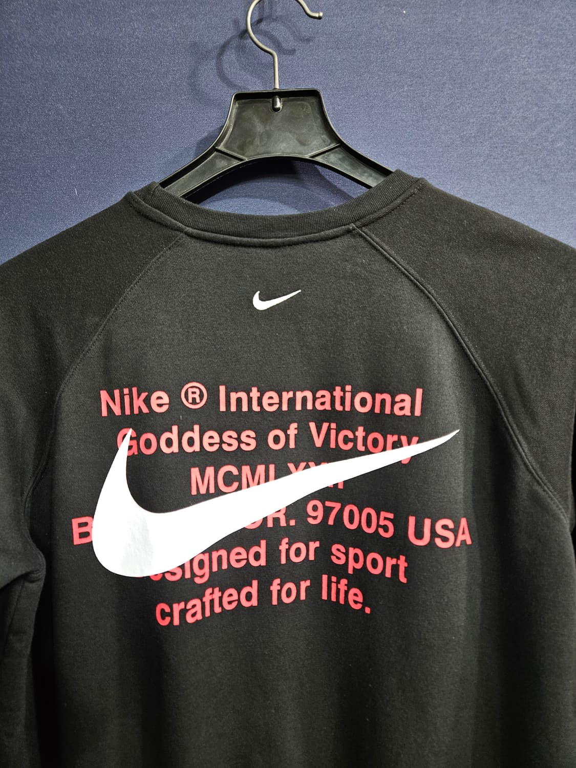 나이키 자수 블랙컬러 남성 105 맨투맨  상품이미지8