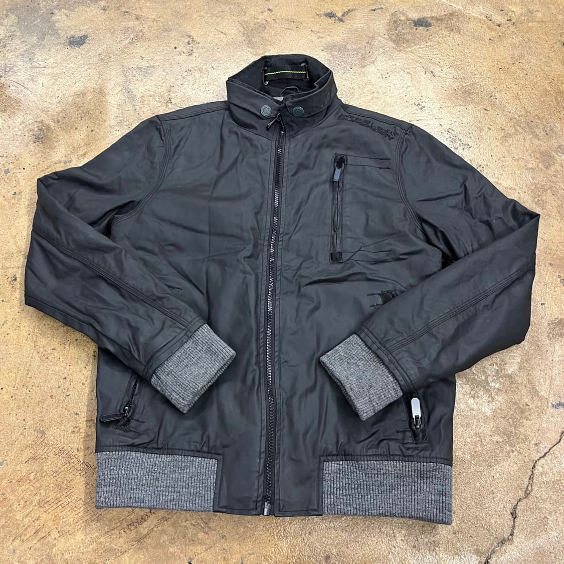 [정품/L] 슈퍼드라이 무디노스 코티드 봄버 자켓 b18 상품이미지2