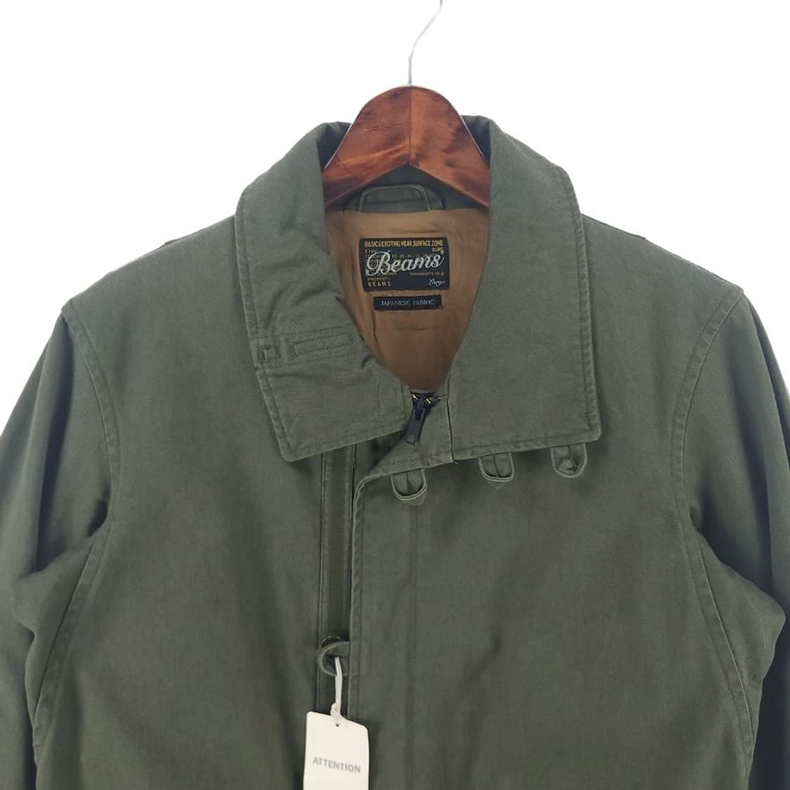 [남L](미사용)빔즈 카키 스윙톱 자켓[Y63-243] 상품이미지2