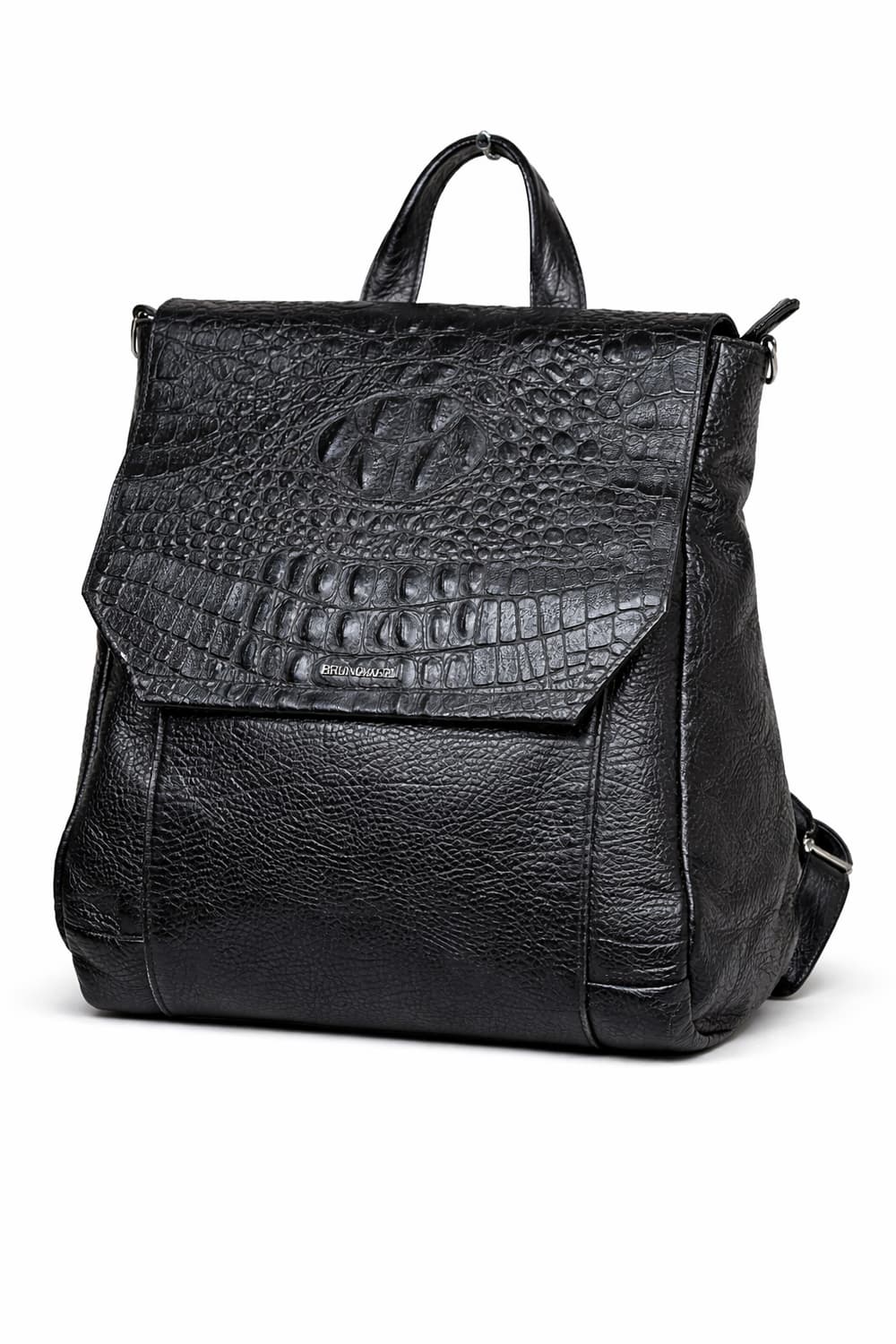 브루노말리 크로커 엠보 가죽 백팩
 상품이미지1