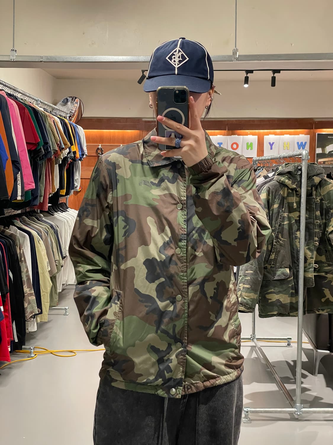 나이키 SB 카모플라주 코치 자켓   상품이미지1