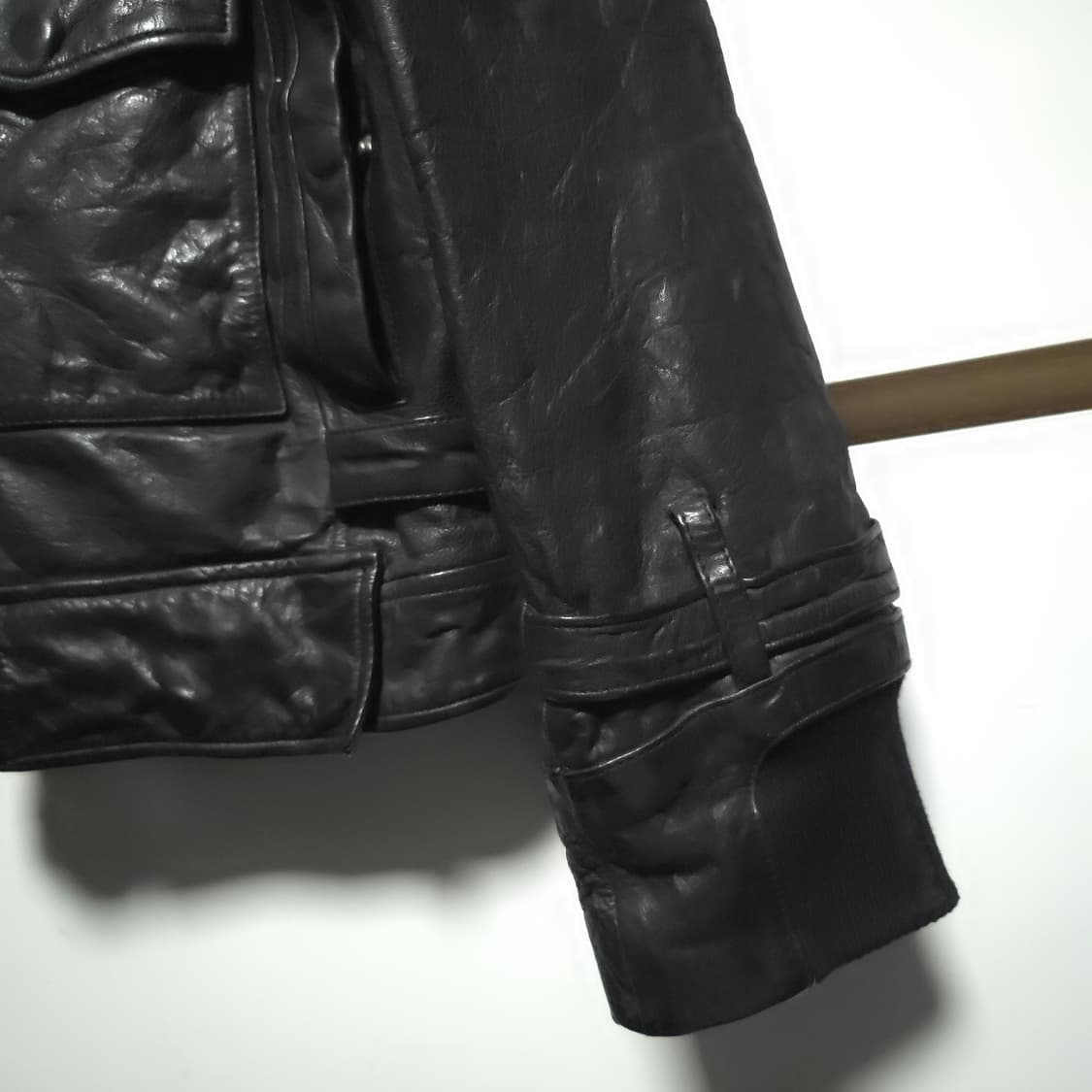 르몽드 남성 양가죽 자켓 블랙 XL 105 상품이미지4