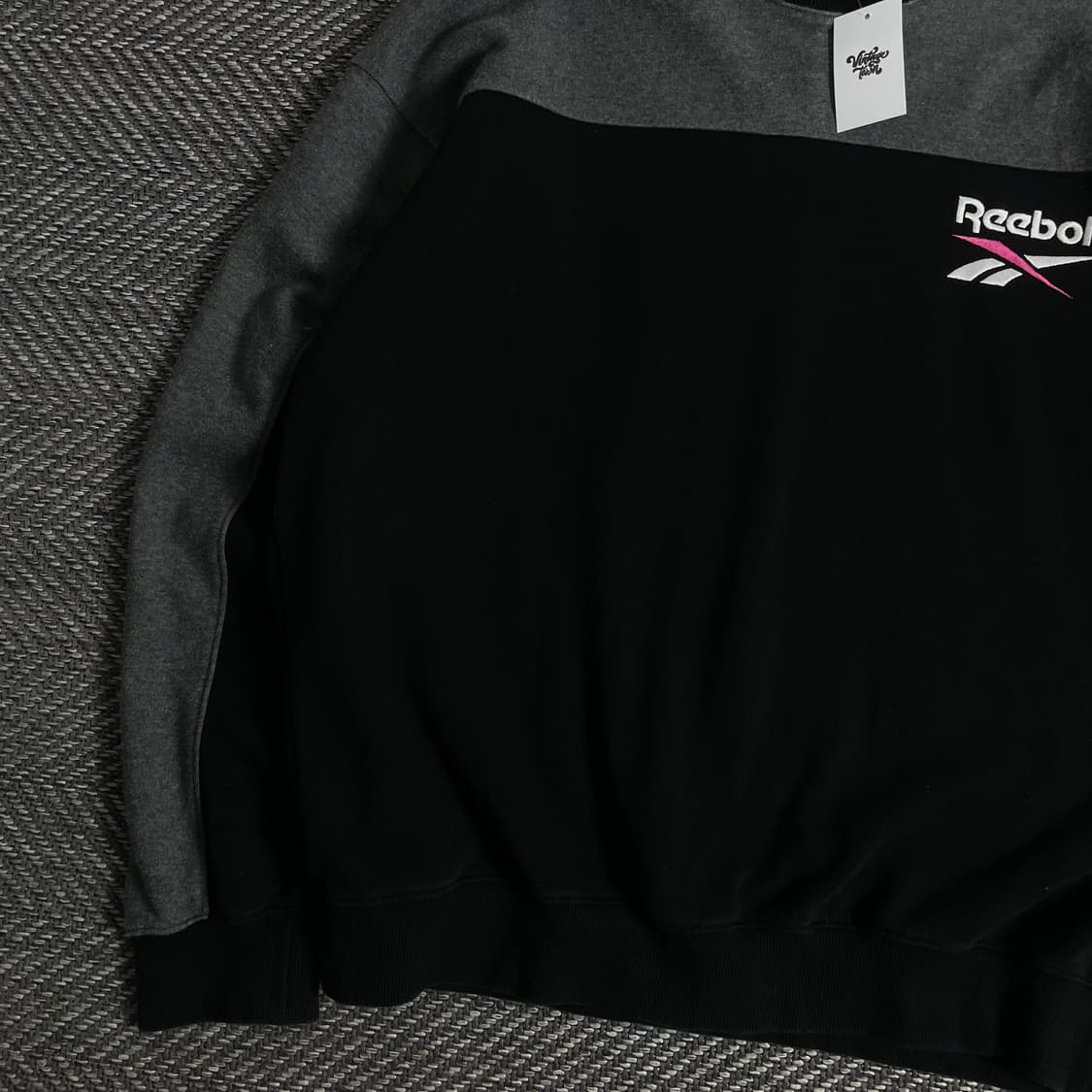 리복 빅로고 박시핏 디테일 맨투맨o 3290 상품이미지4