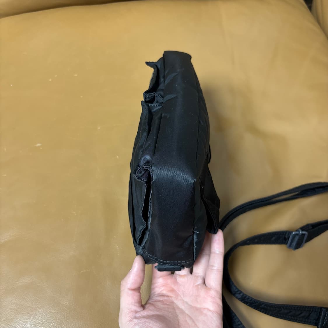 PORTER 포터 탱커 숄더백 가방 블랙 스몰 S 상품이미지7