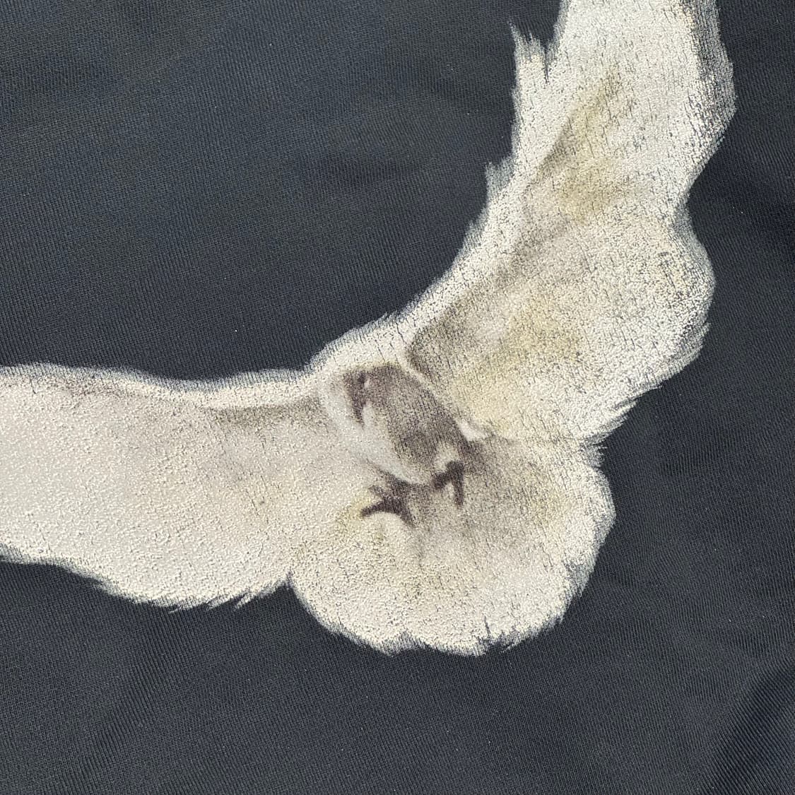 [S] 이지 갭 엔지니어드 바이 발렌시아가 도브 후드 워시드 블랙 상품이미지7