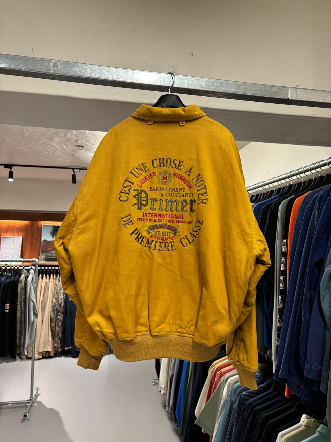 빈티지 코튼 블루종 자켓   상품이미지9