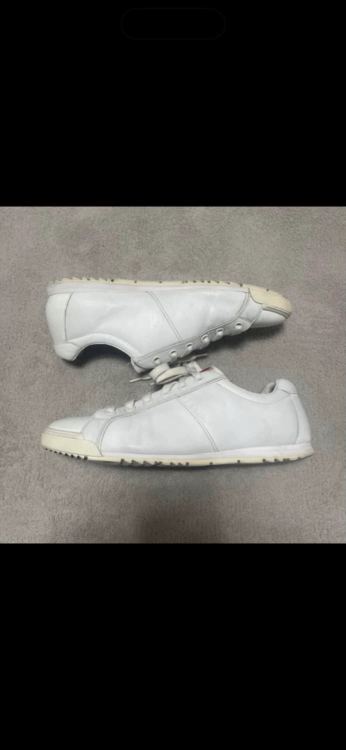 프라다 스포츠 레더 로고 스니커즈 285 상품이미지1