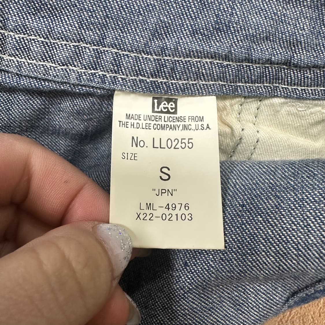 ✨ (바배) LEE 리 오버롤 데님 멜방 바지 상품이미지4