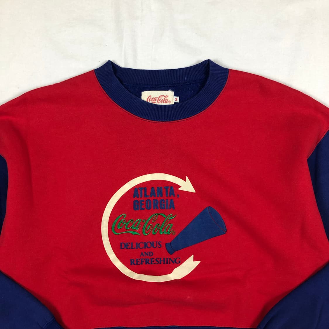 80s 89년도 코카콜라 coca cola 맨투맨 상품이미지2