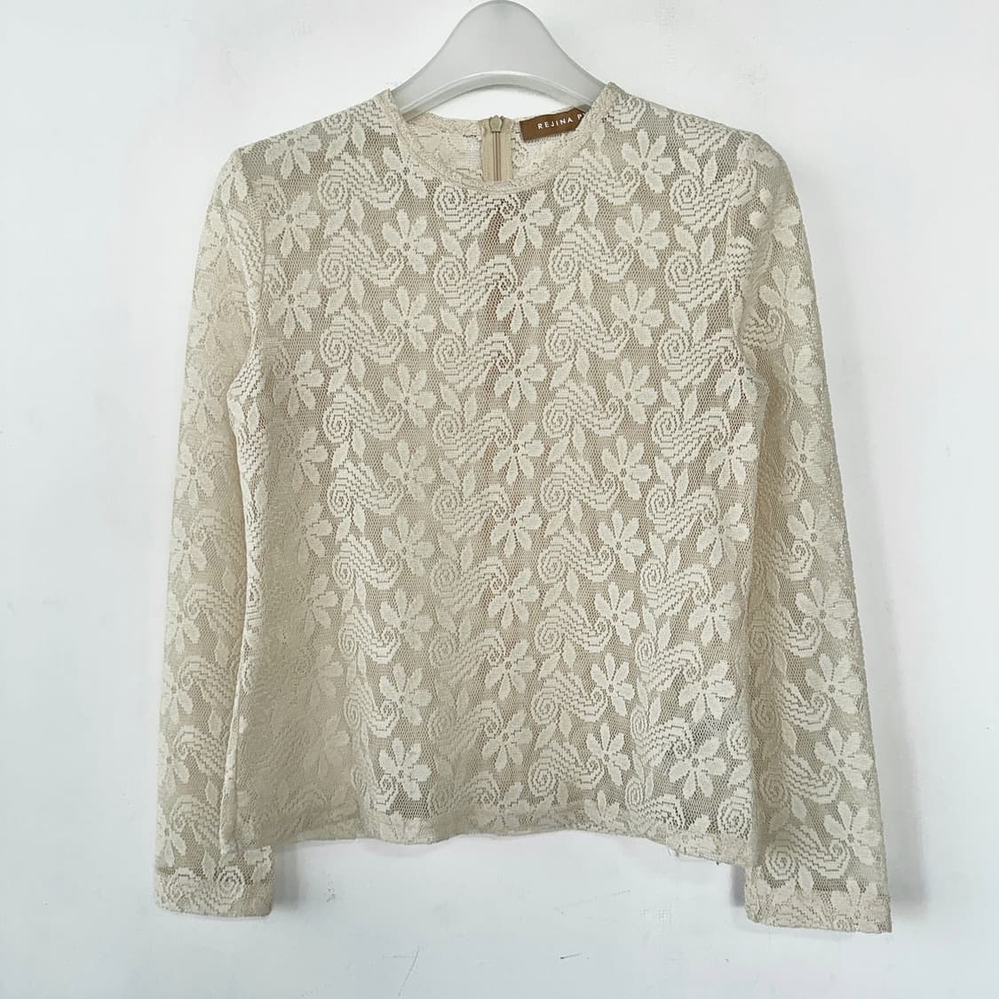 레지나표 신상 플로럴 레이스 탑 상품이미지3