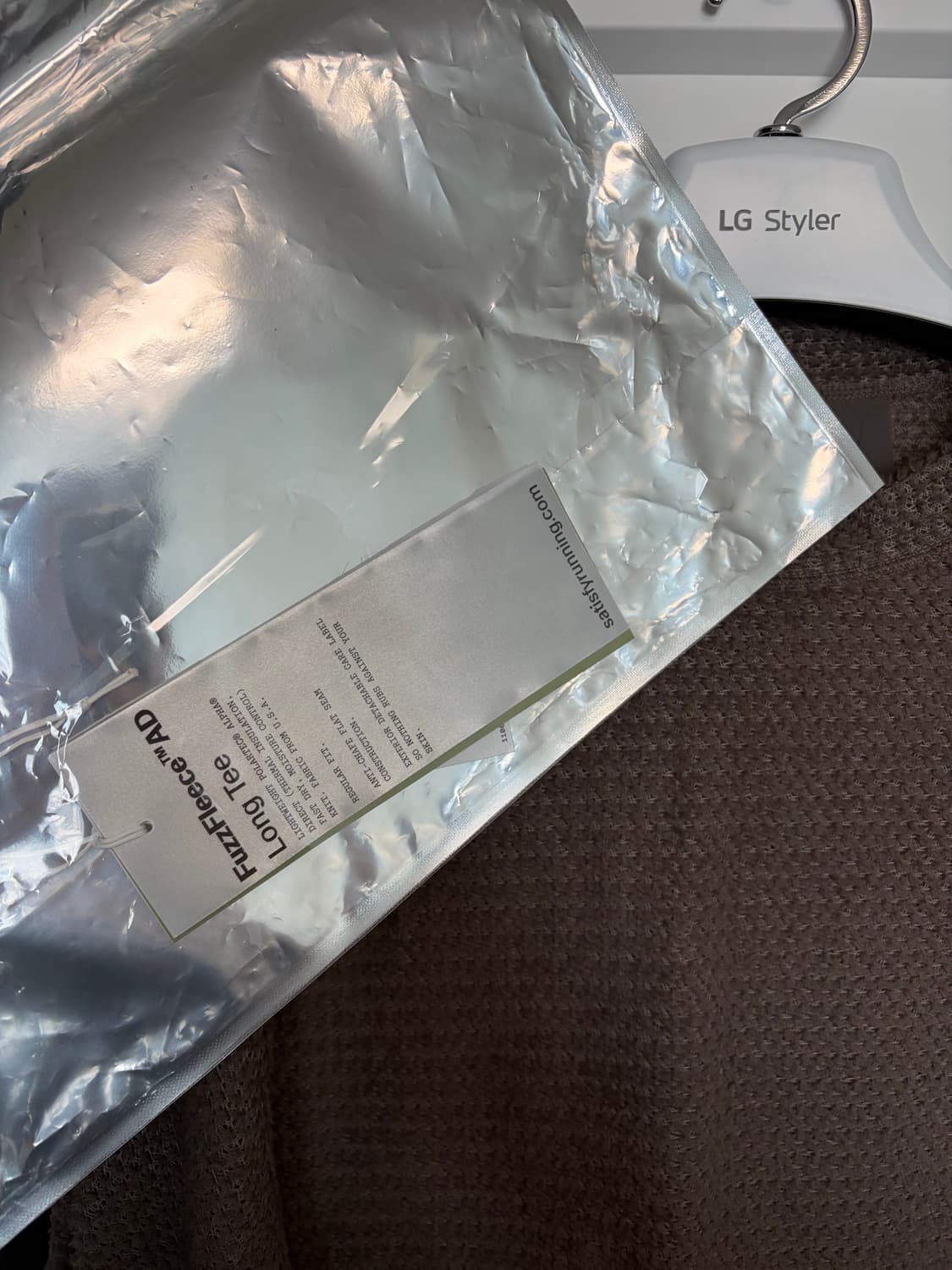 [S] satisfy 새티스파이 퍼즈플리스 AD 롱 티셔츠 팔콘 상품이미지3