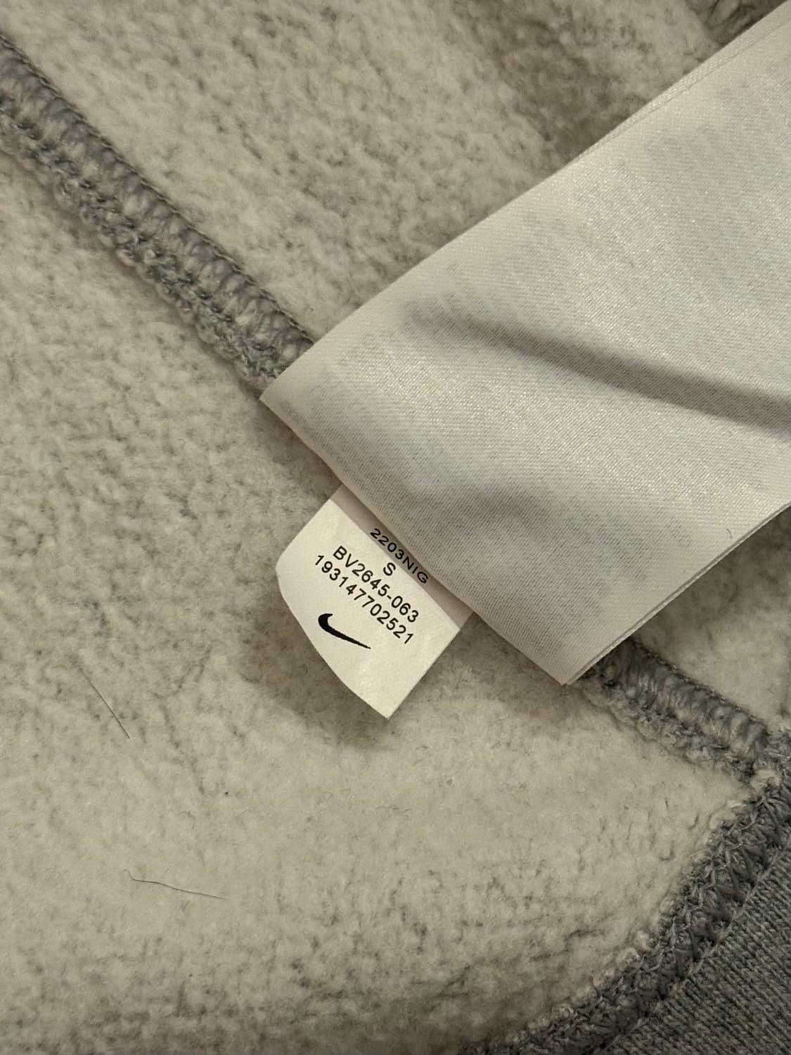 나이키 후드집업 그레이 s 상품이미지3