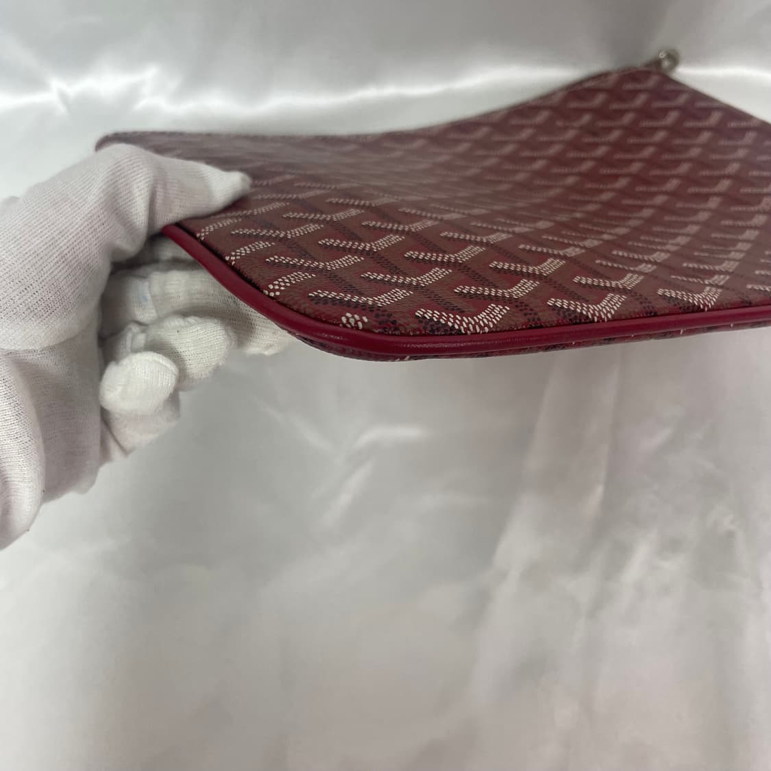 고야드 클러치 레드 S급 단품 상품이미지7