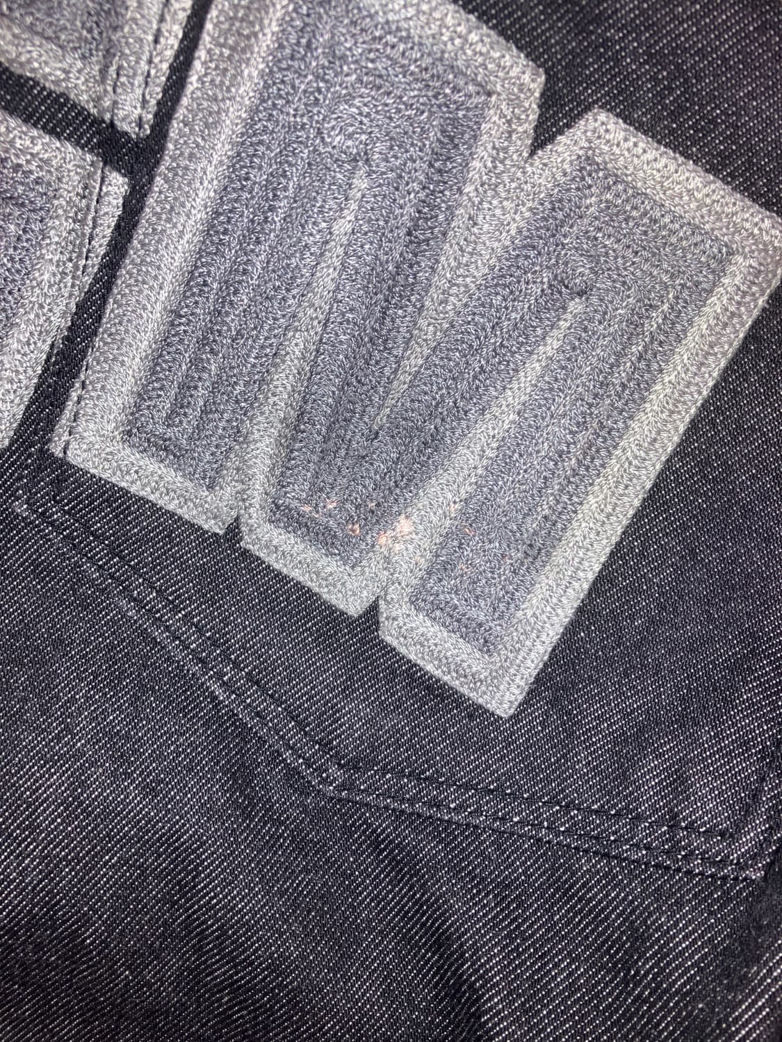 베이프 샤크 데님 흑청 상품이미지7