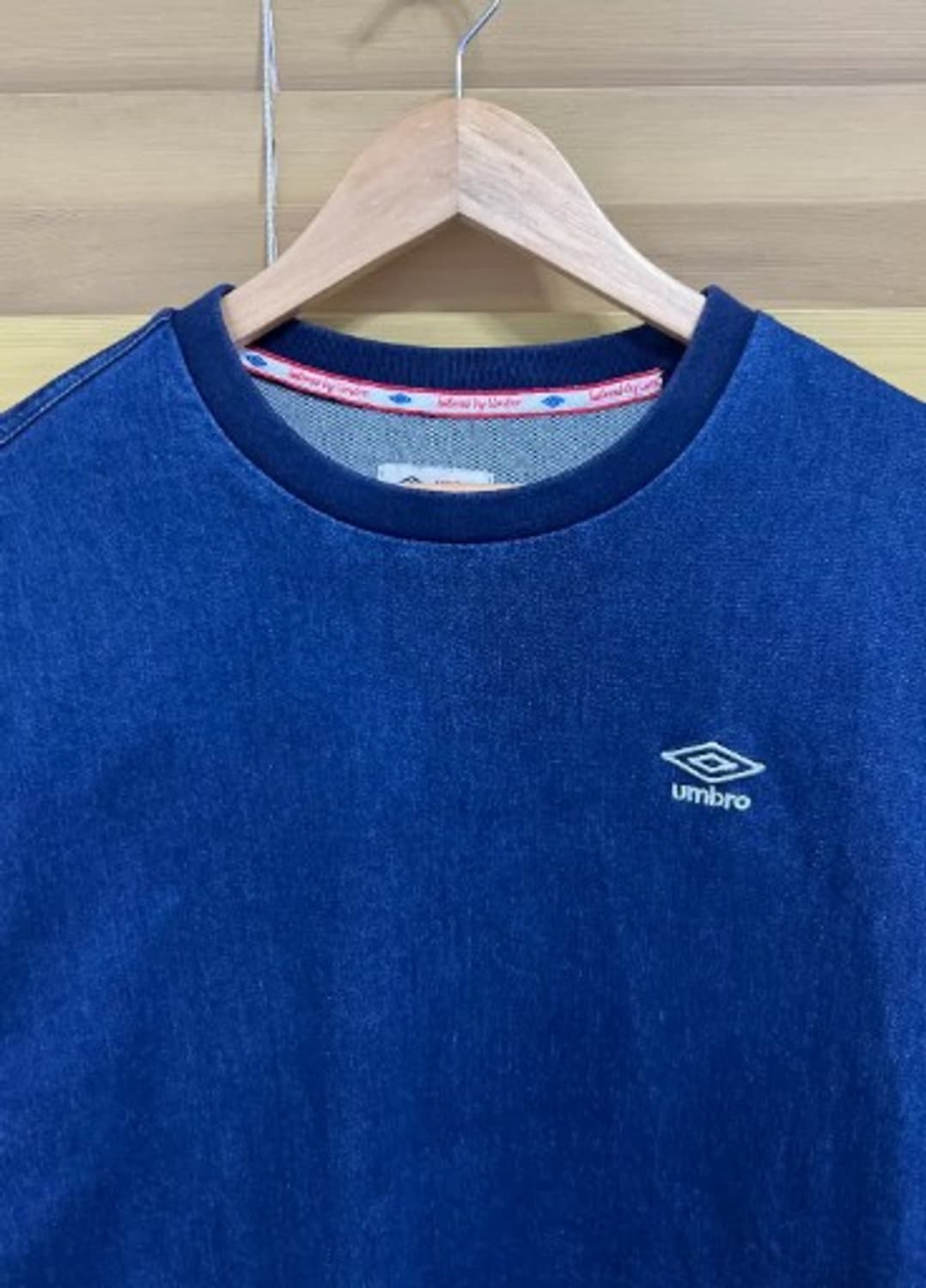 엄브로 남성 데님컬러맨투맨티셔츠 100 상품이미지1