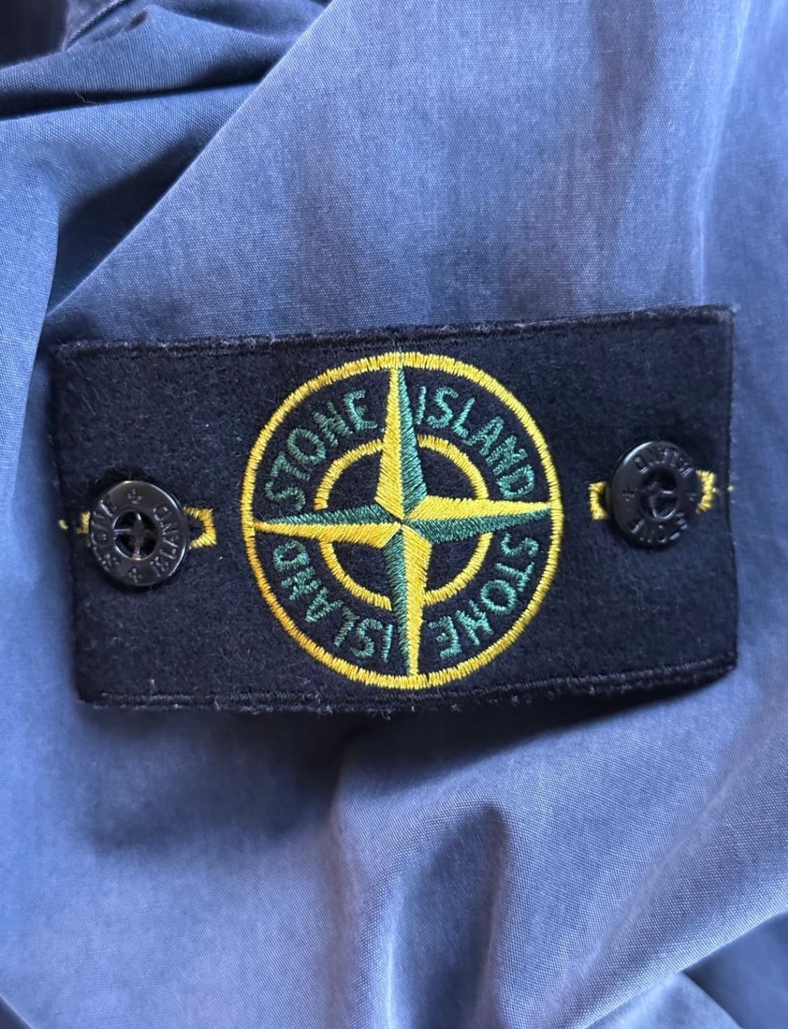 스톤아일랜드 올드 이펙트 오버셔츠 네이비 상품이미지3