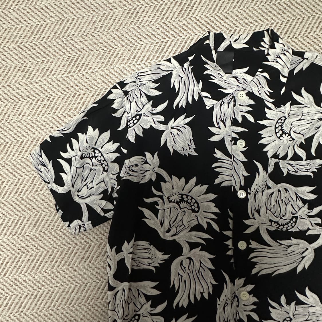 N. HOOLYWOOD japan made rayon shirt 상품이미지3