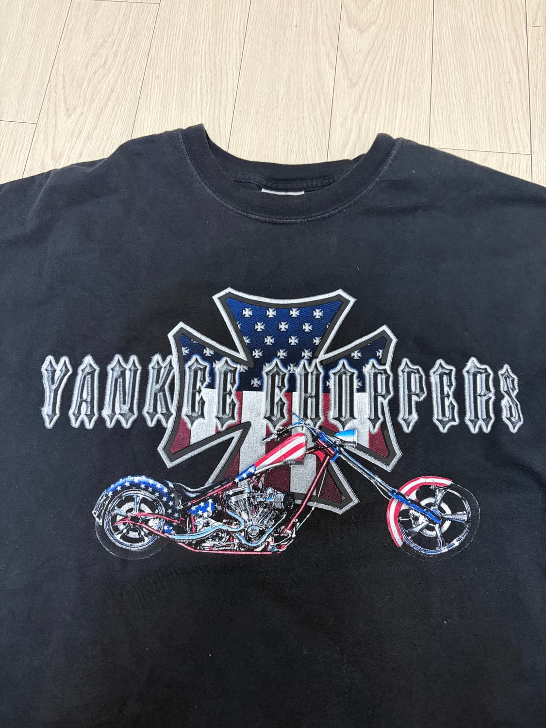 90s 헤인즈 빈티지 양키 챠퍼 티셔츠 상품이미지2