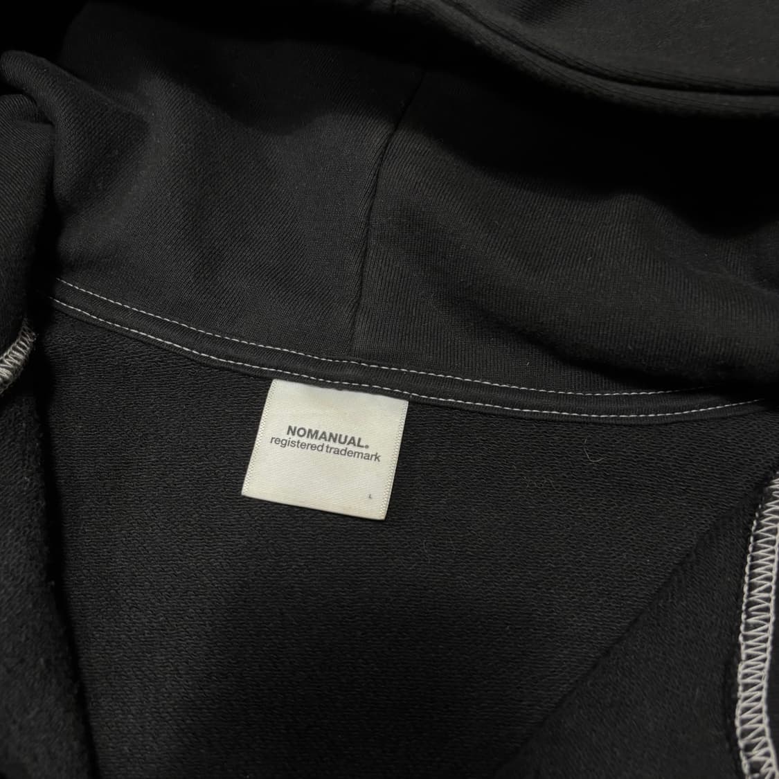 L 노메뉴얼 스티치 멀티포켓 후드집업 상품이미지4