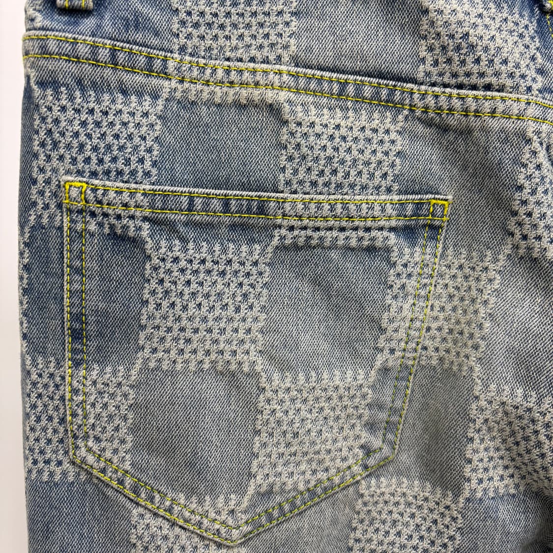 [31]루이비통 LV 다미에 플레어드 워시드 팬츠 상품이미지3