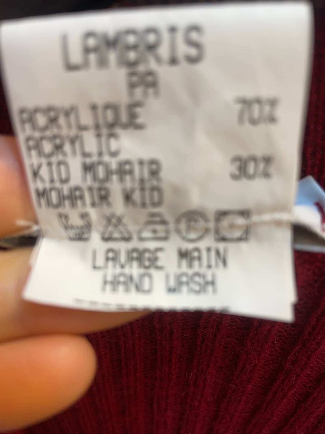 키드모헤어  프랑스 가디건 상품이미지4