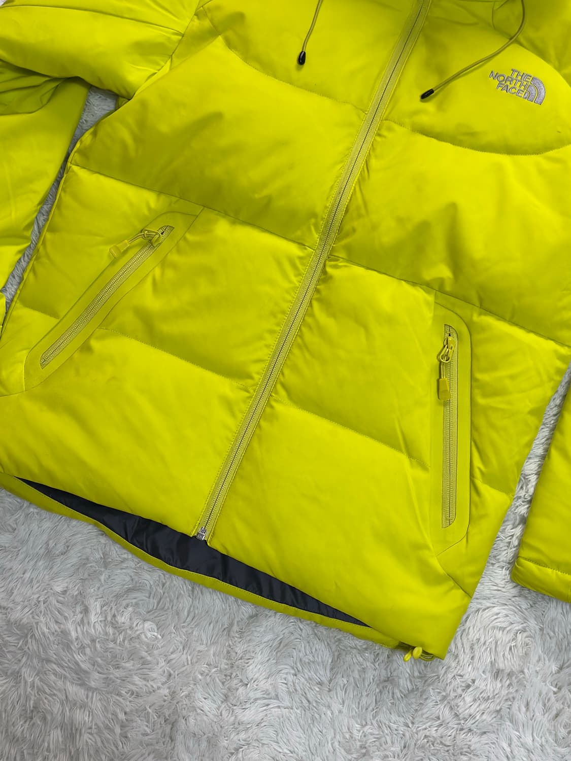 노스페이스 NSJ1DG57 옐로우 라임 패딩 95 상품이미지6