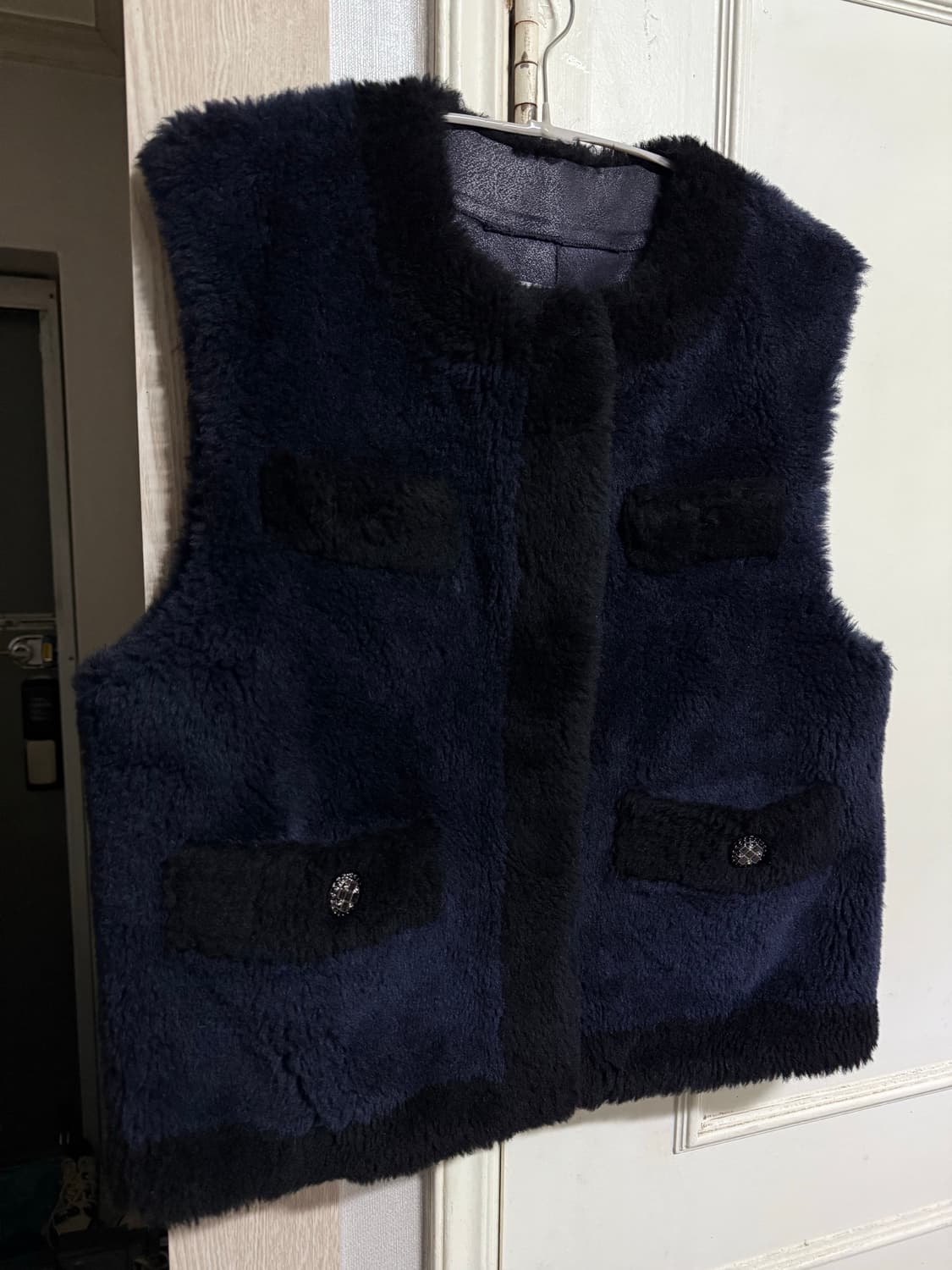 천연양모조끼 상품이미지2