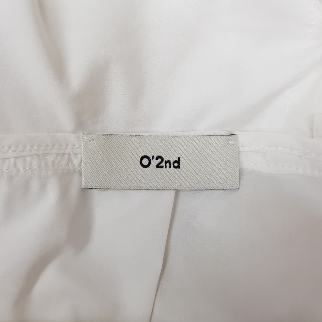 오즈세컨 2022 빅카라 플랩포켓 반팔 셔츠블라우스 M사이즈 상품이미지6