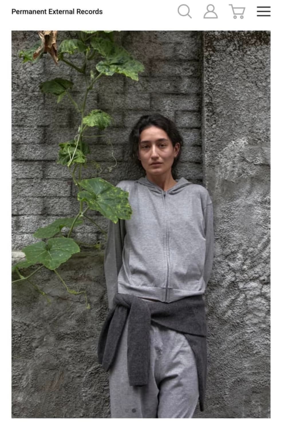 머듈 라운지후드집업 그레이 2사이즈 (글 꼭 읽어주세요) 상품이미지1