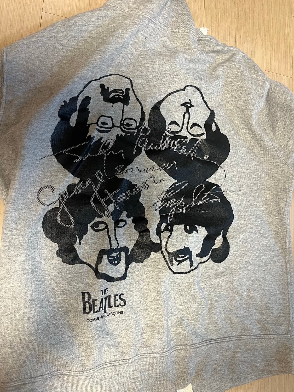 꼼데가르송 비틀즈 후드집업 상품이미지2