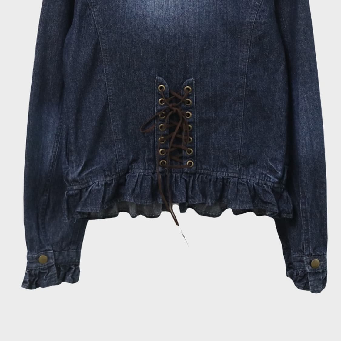 FEEL EASY HAVE 프릴 데님 자켓 67464 상품이미지7