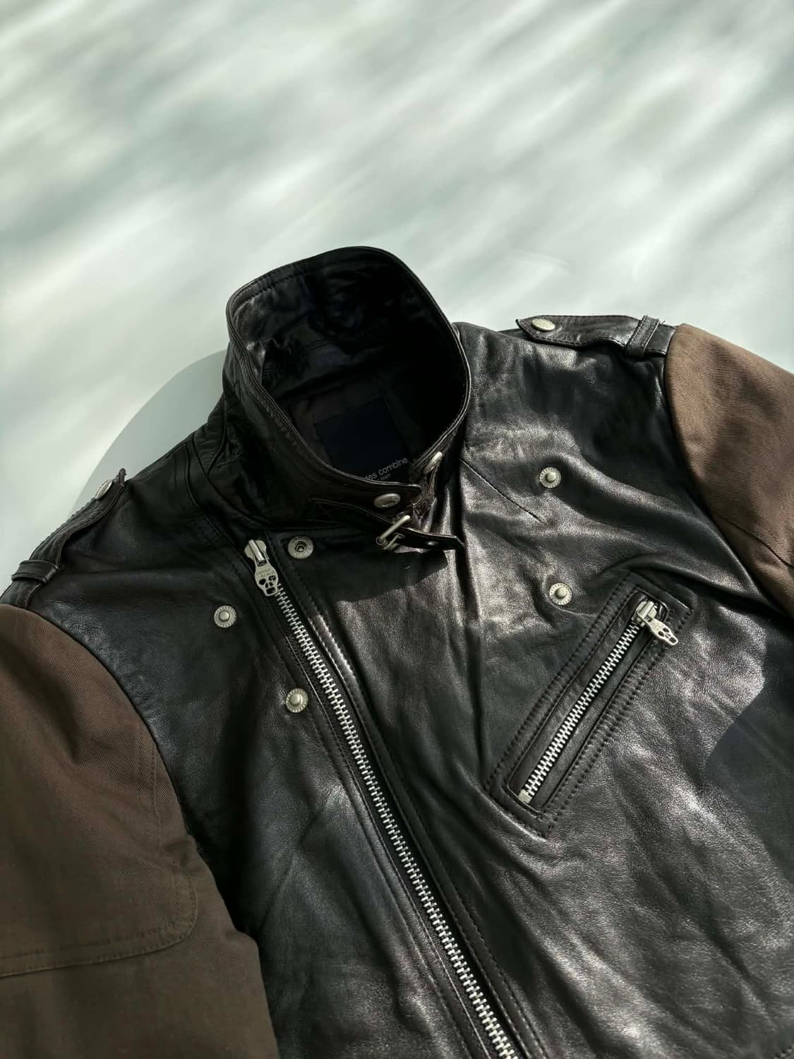 [100] 코데즈컴바인 양가죽 라이더 자켓 상품이미지5