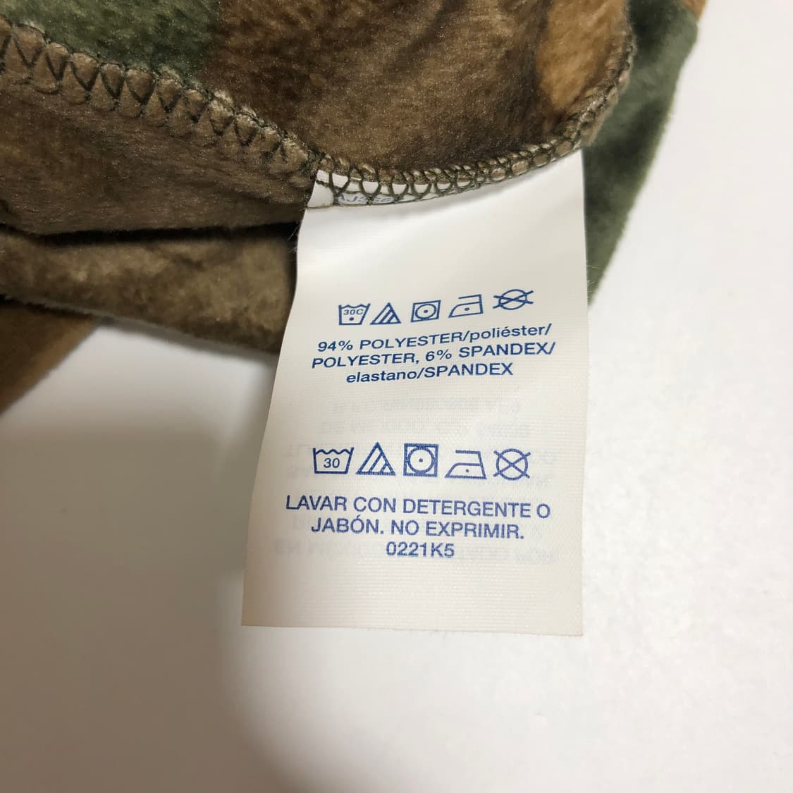 새상품) 폴로 랄프로렌 카모 슬립 수면 후드티 2XL 상품이미지7