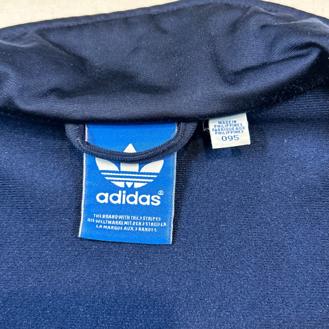 95) 아디다스 파이어버드 삼선 져지 트랙탑 집업 네이비 상품이미지7