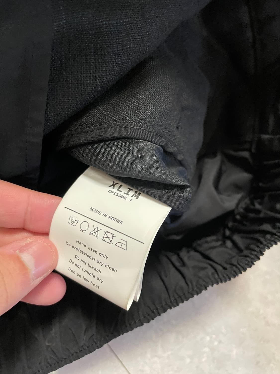 xlim ep7 07 jacket S size 새상품 상품이미지3