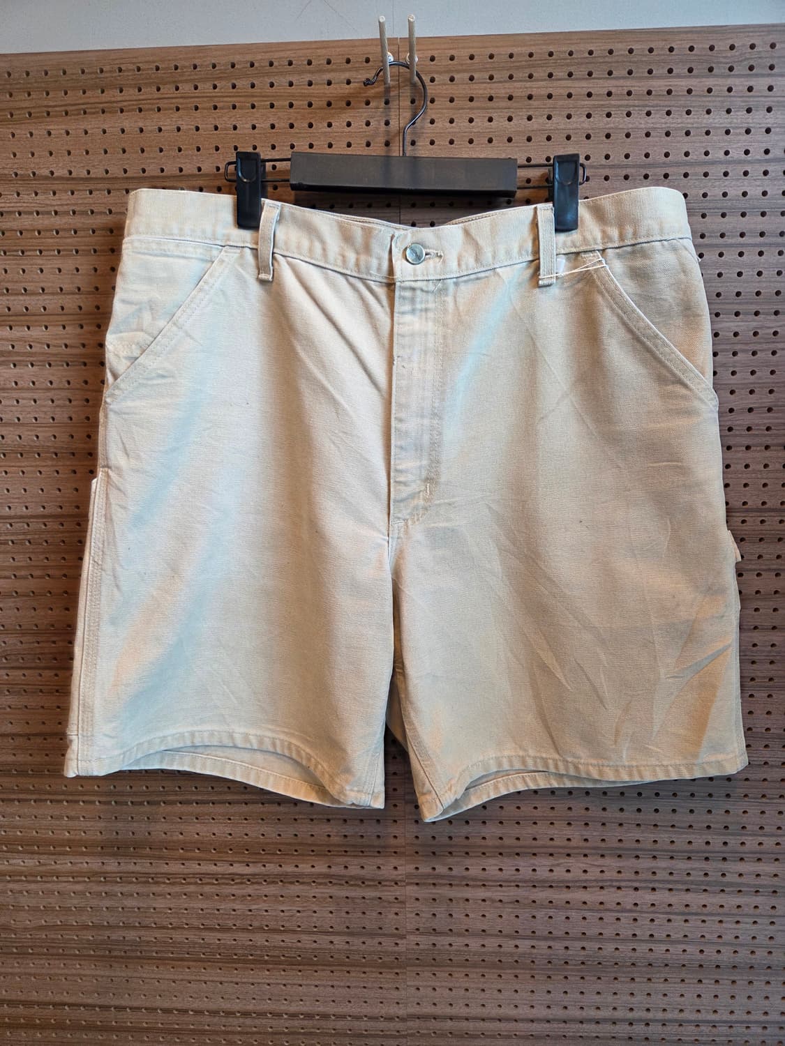 [USA제 90s00s] 칼하트 B24 워시드 덕 카펜터 쇼츠 (W38) 상품이미지2