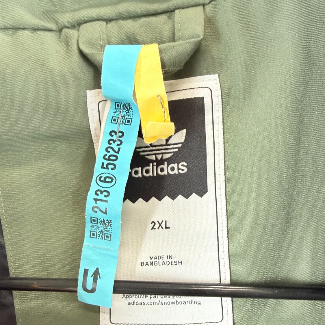 (2XL) 아디다스 오리지널 BB 스노우브레이커 재킷 마룬 상품이미지7