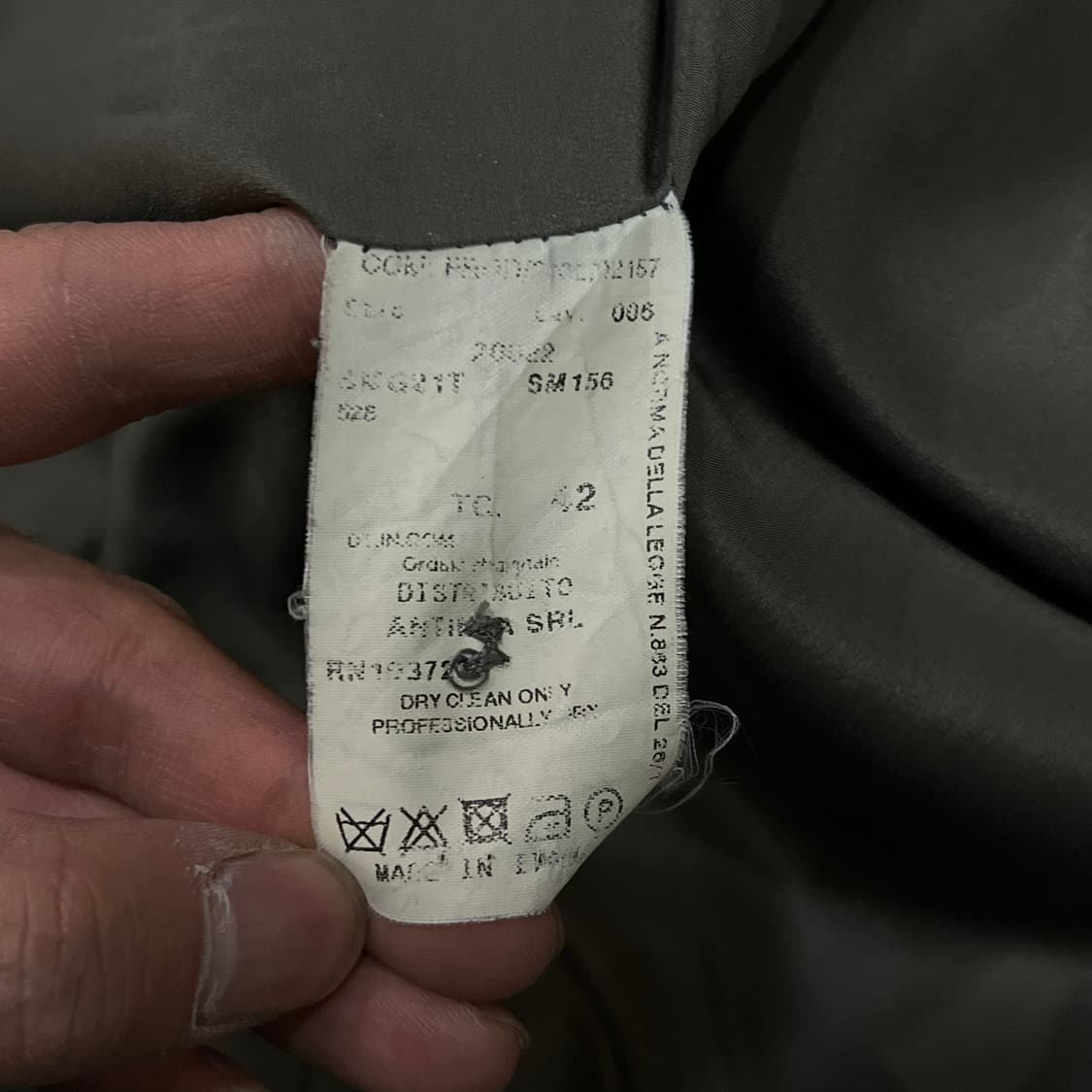  아르마니 꼴레지오니 니트카라 자켓 y14814 상품이미지7