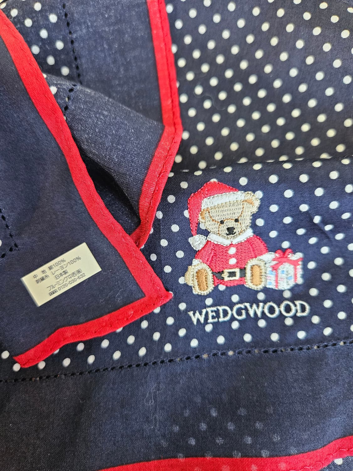 웨지우드(WEDGWOOD) 손수건 4장 일괄판매 상품이미지10