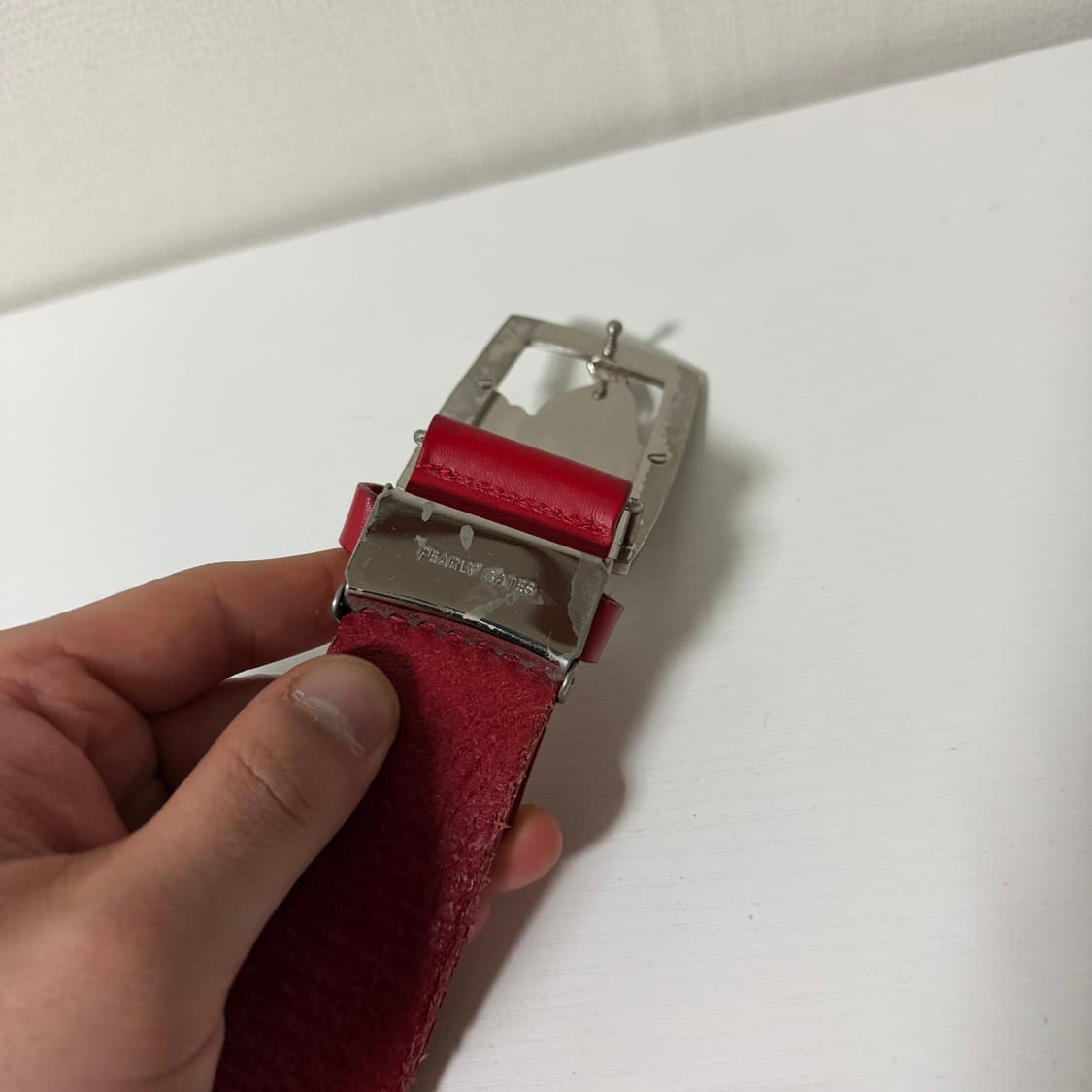 파리 게이츠 가죽 골프 벨트 상품이미지2