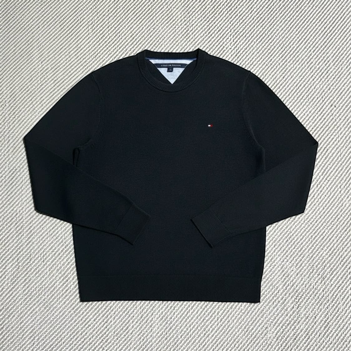 [M] Tommy 타미힐피거 코튼 라운드 니트 상품이미지1